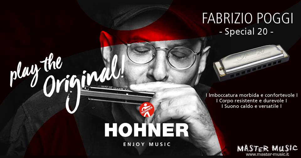 Hohner Endorser Fabrizio Poggi