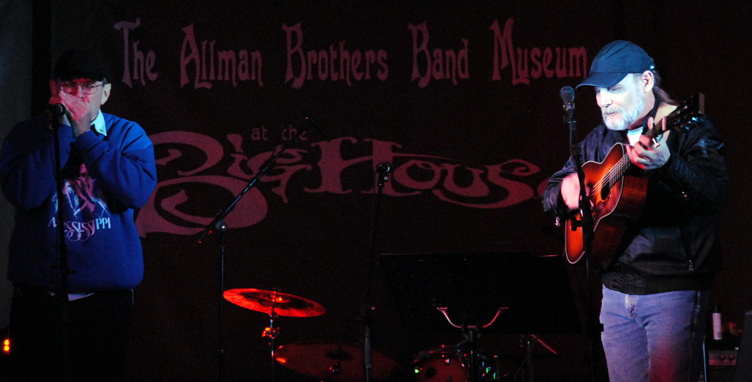Fabrizio Poggi & Scott Pallot live at The Allman Brothers Big House in Macon, Georgia