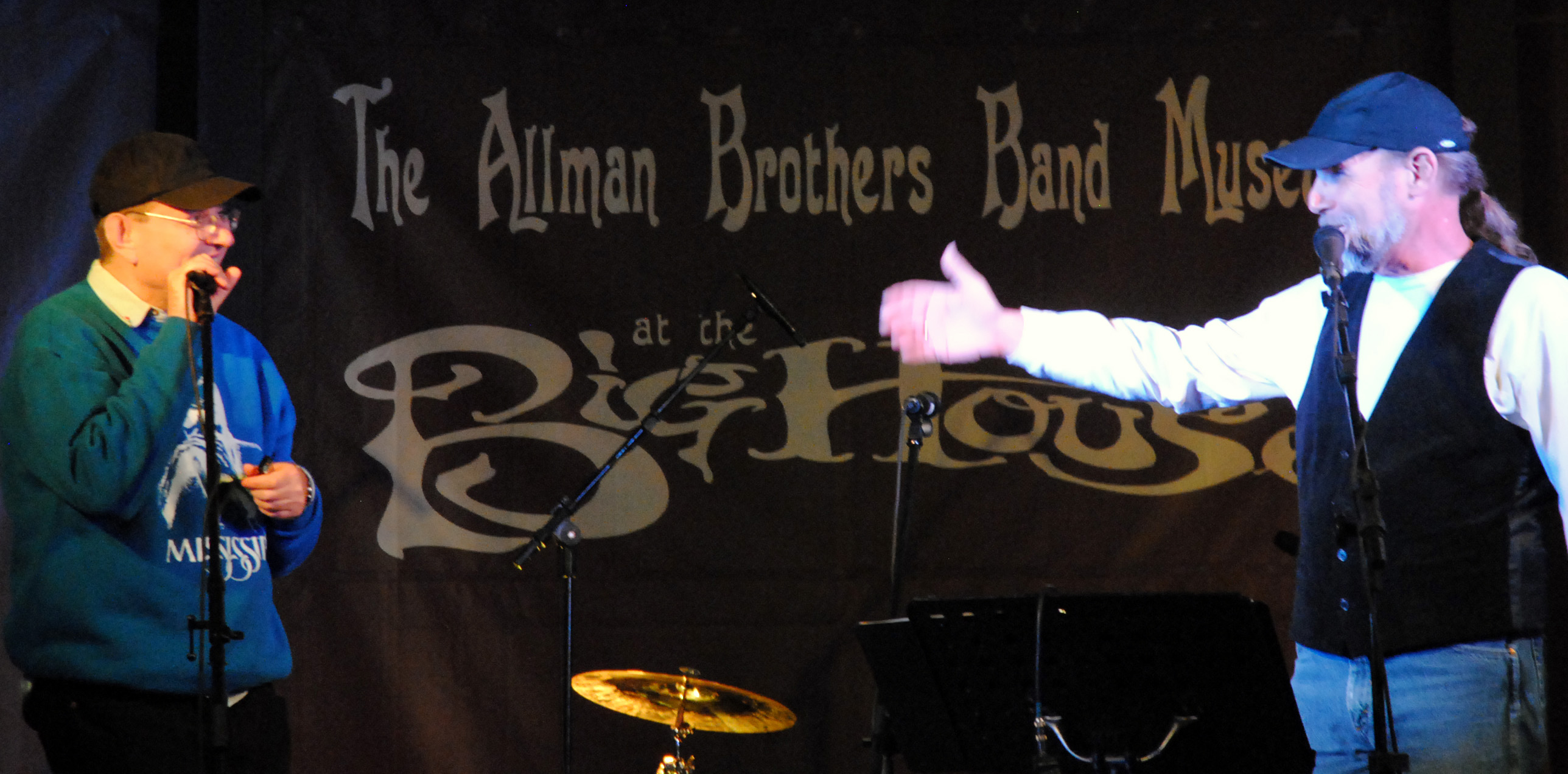 Fabrizio Poggi & Scott Pallot live at The Allman Brothers Big House in Macon, Georgia