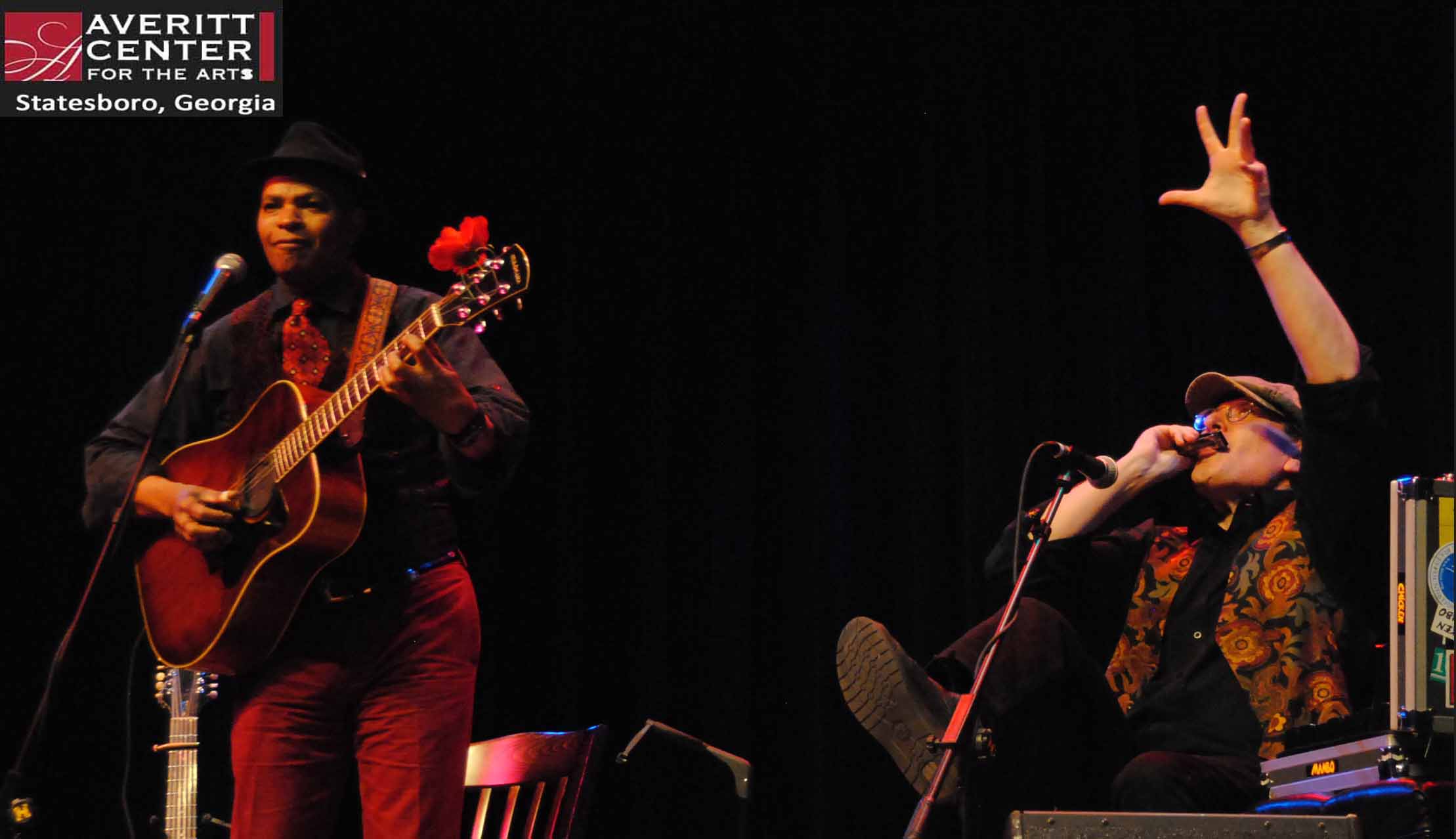 GUY DAVIS & FABRIZIO POGGI 2014 USA TOUR AVERITT CENTER ARTS Statesboro, Georgia