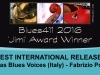 Fabrizio Poggi 2016 JIMI AWARDS winner as best international album of the year