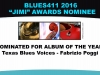 Fabrizio Poggi Texas Blues Voices 2016 JIMI AWARDS nominated among best 5 album